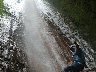 Rappel en La Cascada El Paraíso